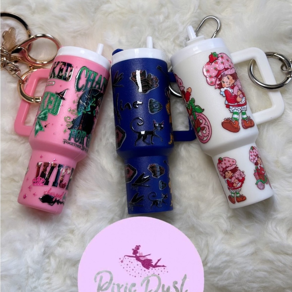 Mini Tumbler Keychains
